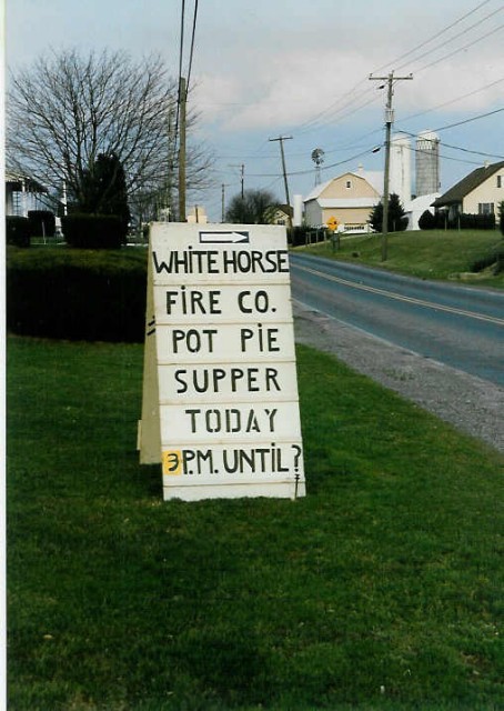 It's time for the annual Pot Pie Supper! 4/4/92